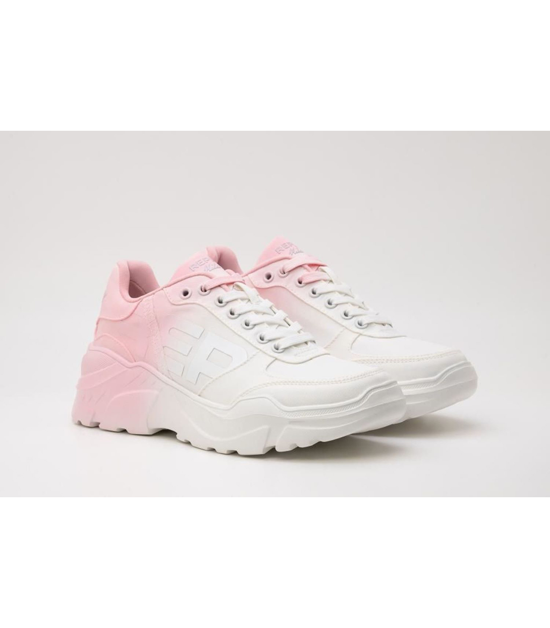 フルオスプレースニーカー 詳細画像 ホワイトピンク 3